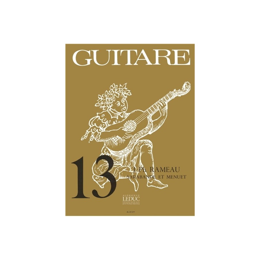 9790046235771AL23577 Jean-Philippe Rameau: Sarabande et Menuet