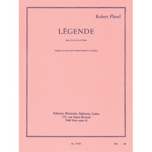 9790046237430AL23743 Legende Cor En Fa Et Piano