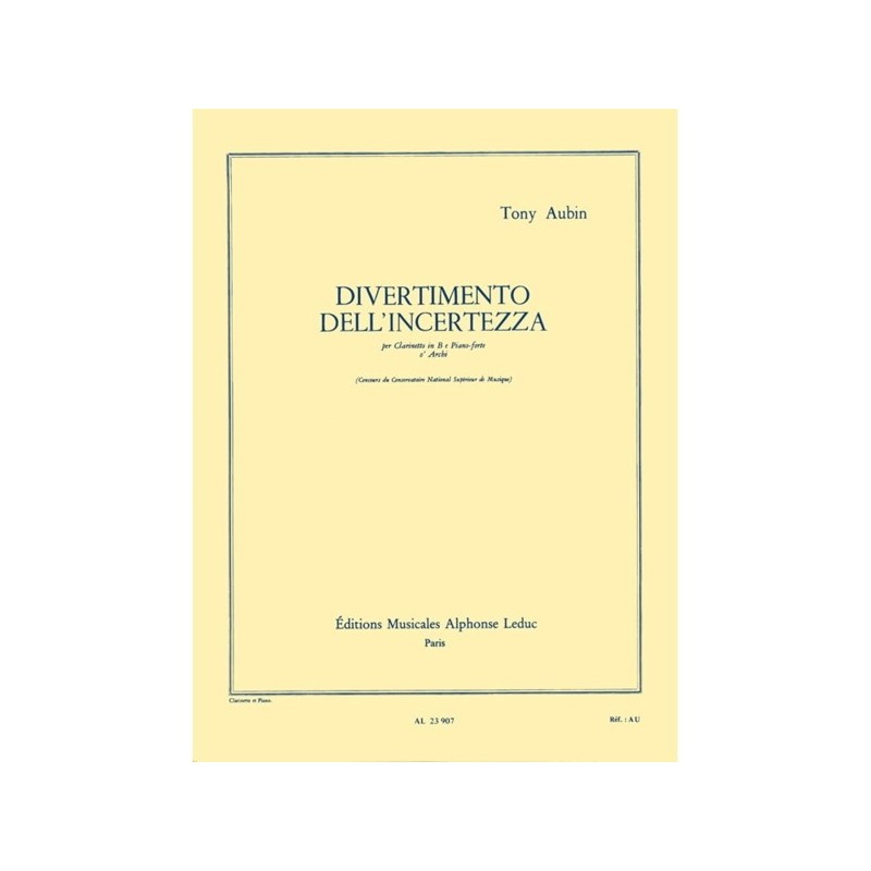 9790046239076AL23907 Divertimento Dell'Incertezza