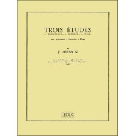 9790046240164AL24016 3 Etudes pour Instruments à Percussion et piano