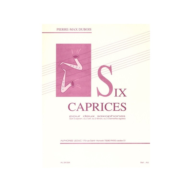 9790046240348AL24034 Six Caprices