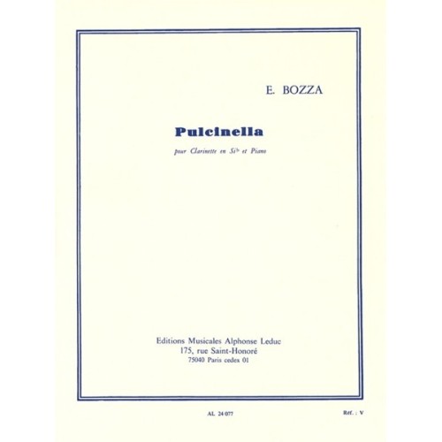 Pulcinella For Clarinet And...