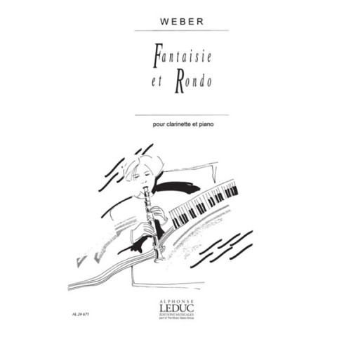 9790046246715AL24671 Fantaisie Et Rondo pour clarinette et piano