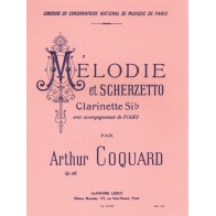 9790046246920AL24692 Mélodie Et Scherzetto Op.68 (Clarinet)