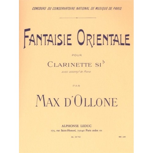 9790046247125AL24712 Fantaisie orientale