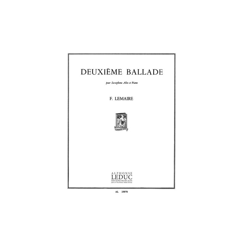 9790046250781AL25078 Ballade N02