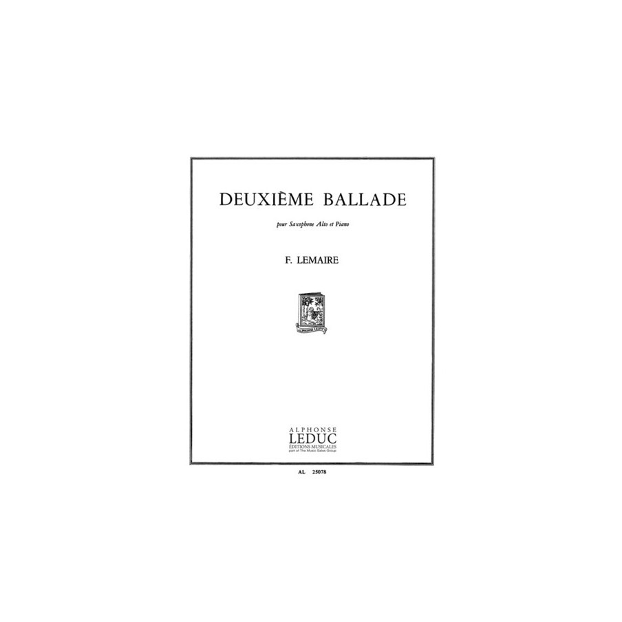 9790046250781AL25078 Ballade N02