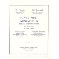 28 Miniatures Études Préparatoires for Snare Drum 