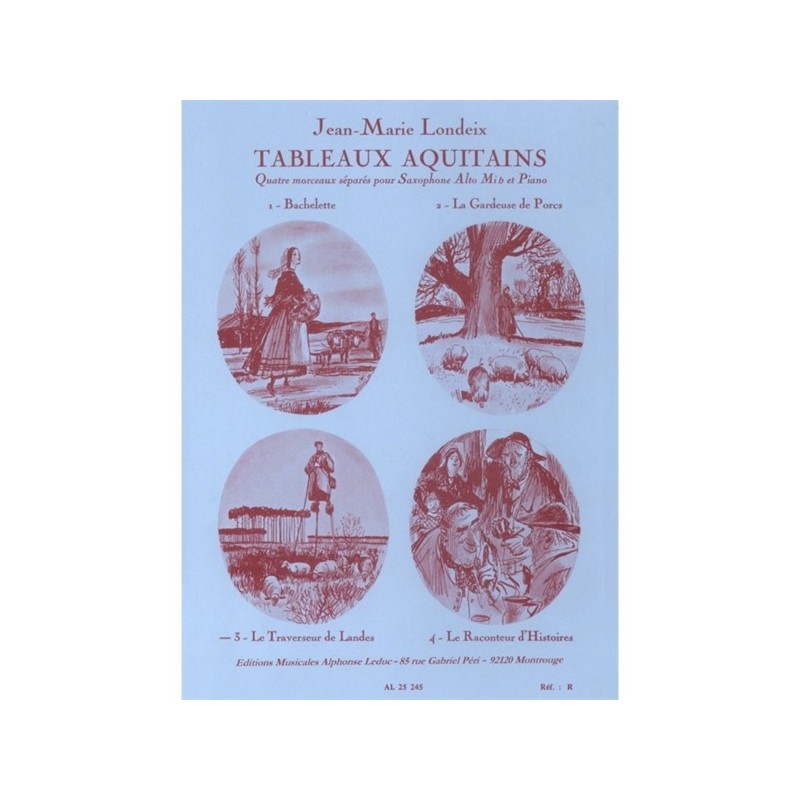 9790046252457AL25245 Tableaux Aquitains No.3 - Le Traverseur de Landes