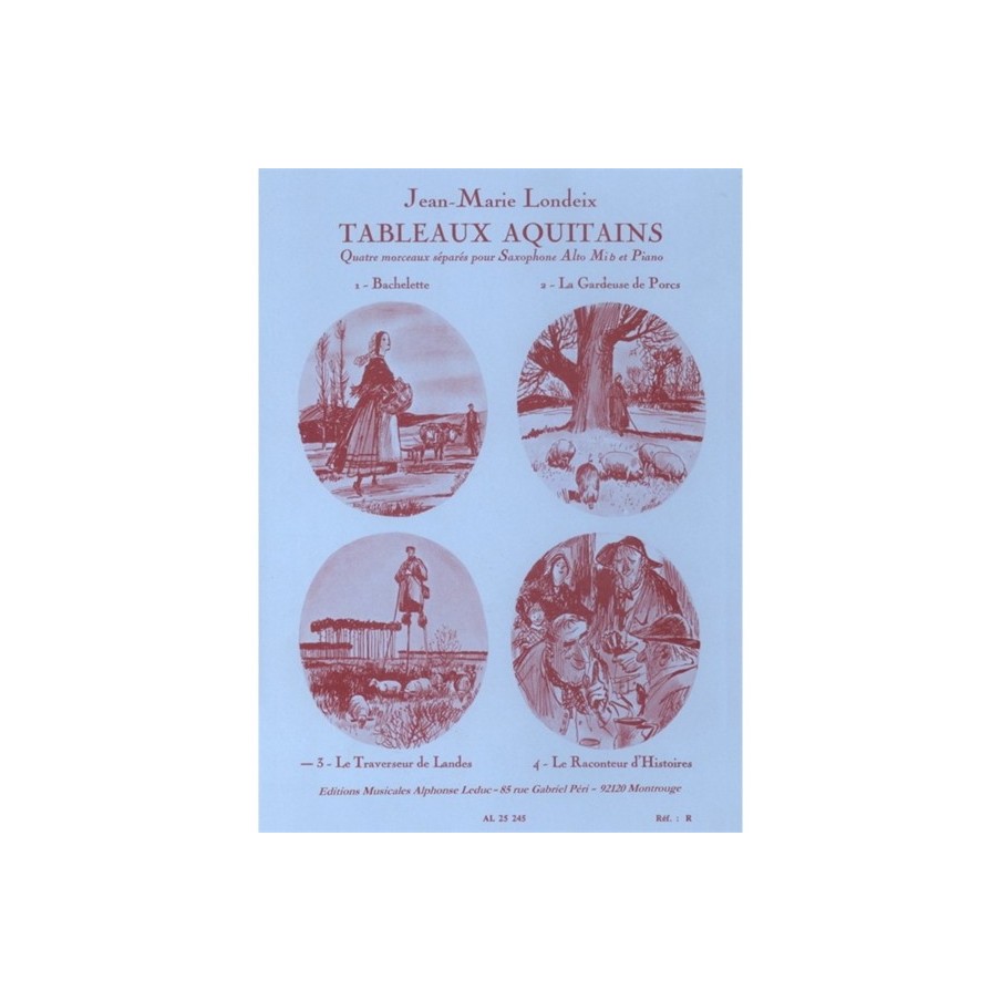 9790046252457AL25245 Tableaux Aquitains No.3 - Le Traverseur de Landes