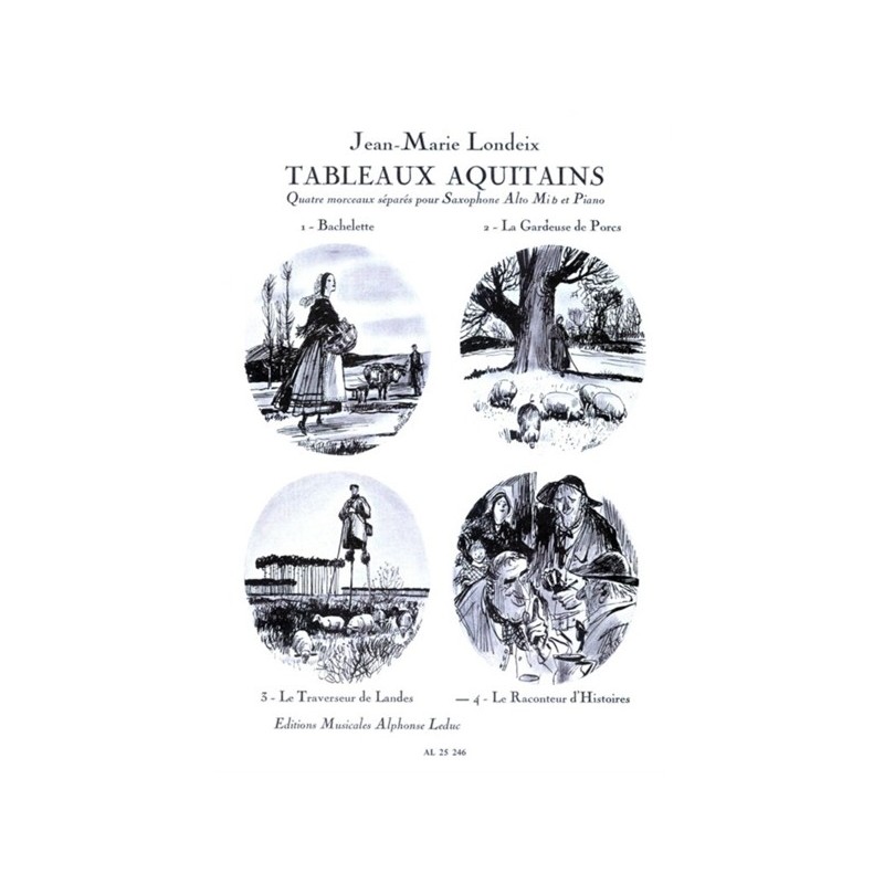 9790046252464AL25246 Tableaux Aquitains No.4 - Le Raconteur d'Histoires