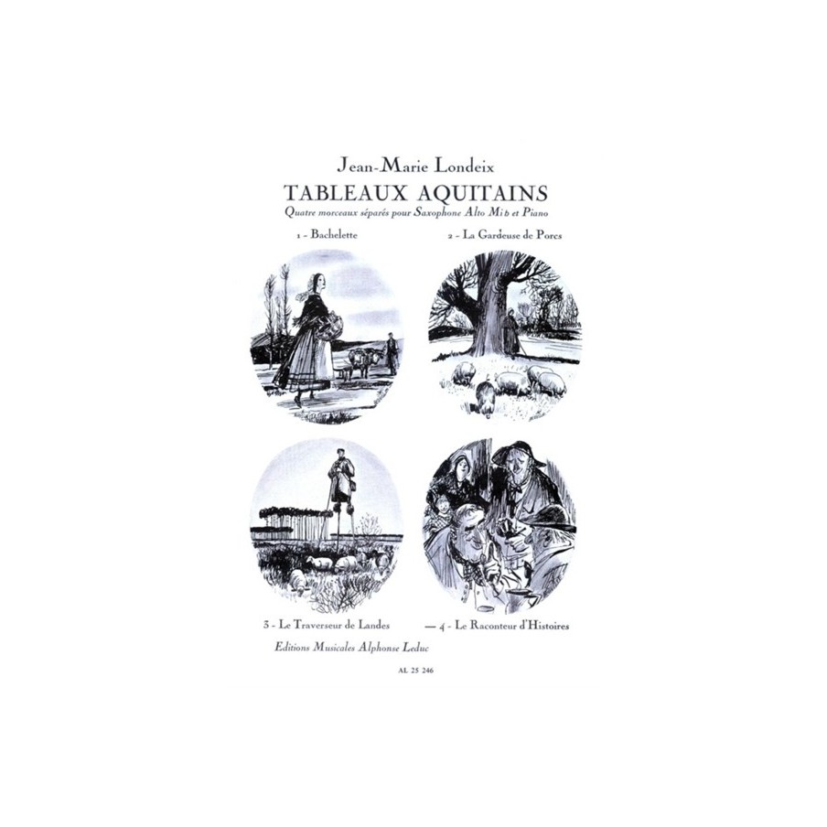 9790046252464AL25246 Tableaux Aquitains No.4 - Le Raconteur d'Histoires