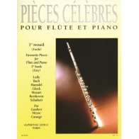 9790046254765AL25476 Pièces Célèbres pour Flûte et Piano Vol. 1