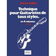 9790046255526AL25552 Technique Pour Guitaristes de Tous Styles Vol 1