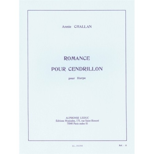 9790046262906AL26290 Romance Pour Cendrillon