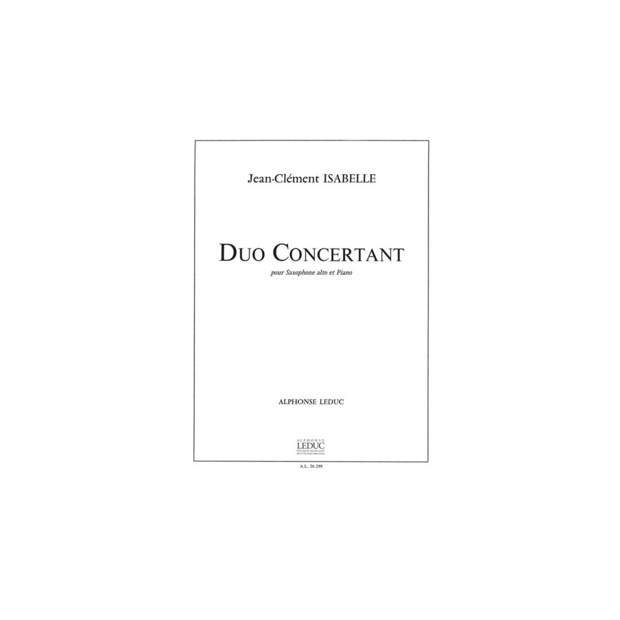 9790046262999AL26299 Duo Concertant