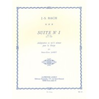 9790046263347AL26334 Suite No.1 BWV 996 for Lute Adapted