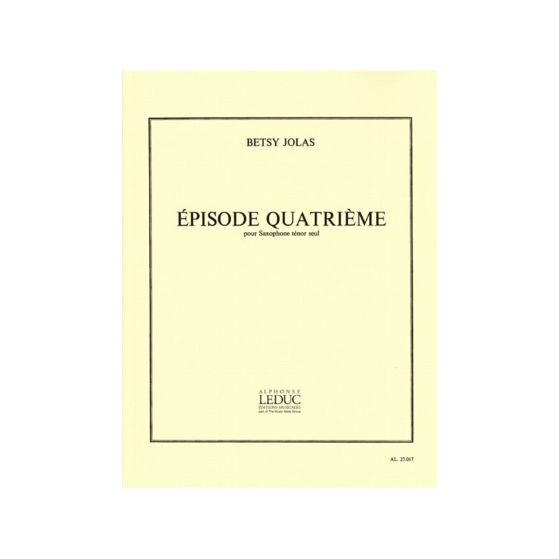 9790046270178AL27017 Episode Quatrième