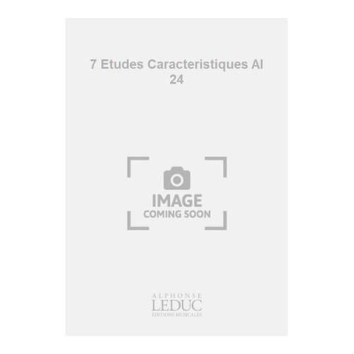 9790046271007AL27100 7 Etudes Caracteristiques Al 24