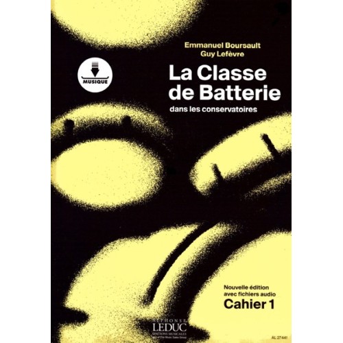 9790046274411AL27441 La Classe de Batterie dans les Conservatoires 1