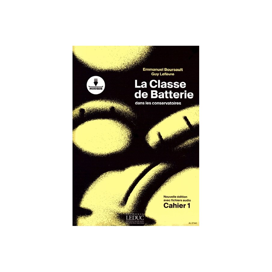 9790046274411AL27441 La Classe de Batterie dans les Conservatoires 1