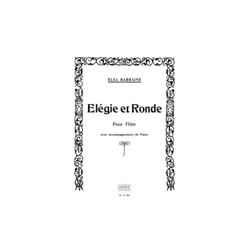 Elegie Et Ronde