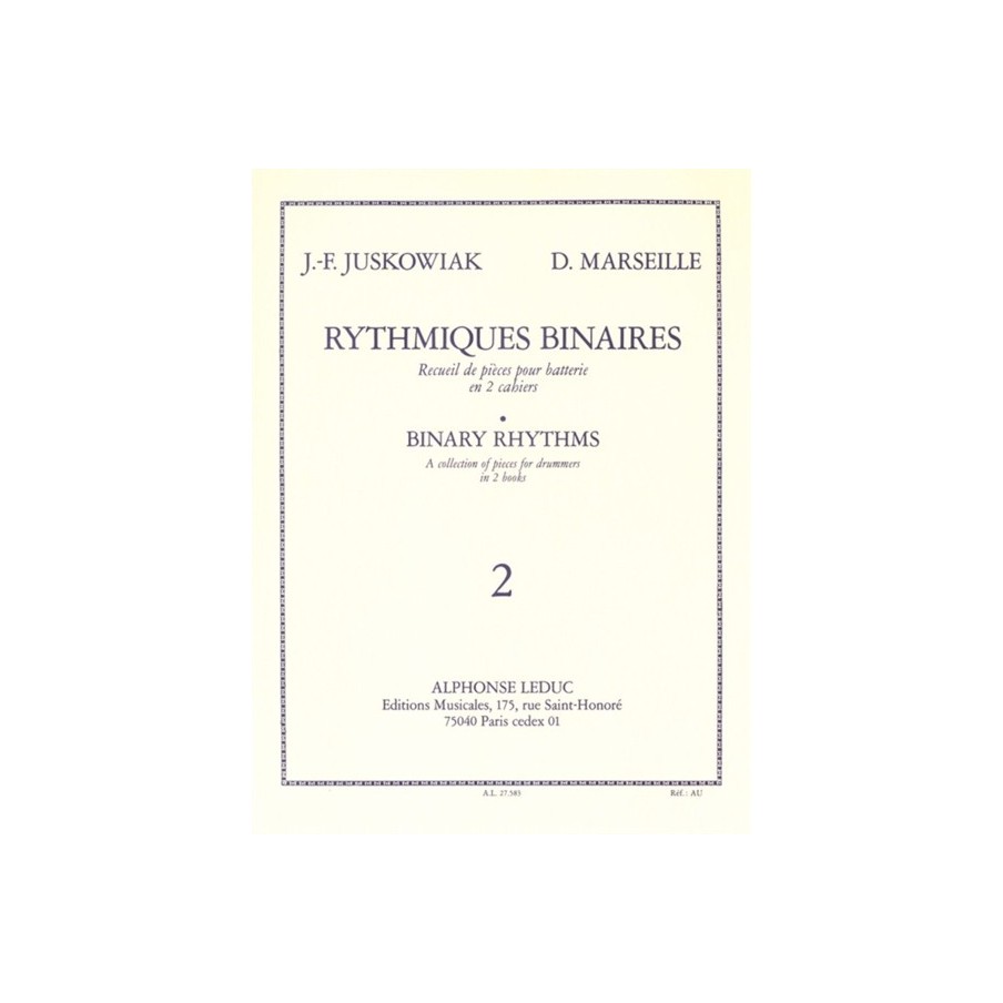 9790046275838AL27583 Rythmiques Binaires, 2
