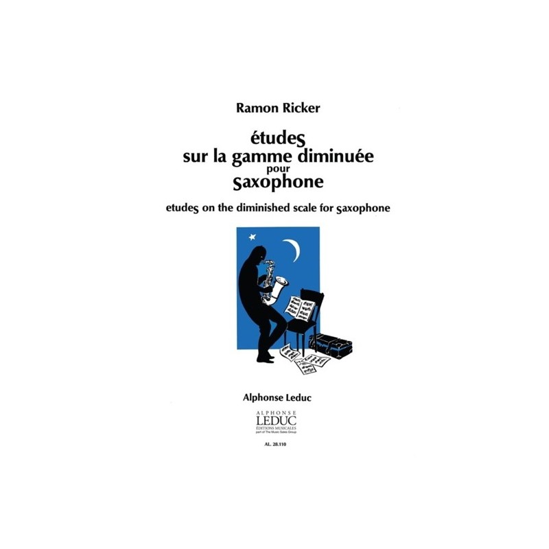 9790046281105AL28110 Etudes Sur La Gamme Diminuee