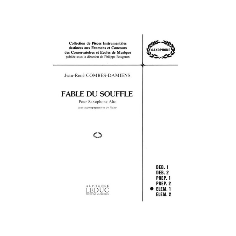 9790046281549AL28154 Fable Du Souffle