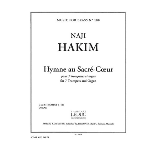 9790046286209AL28620 Naji Hakim: Hymne au Sacre-Coeur