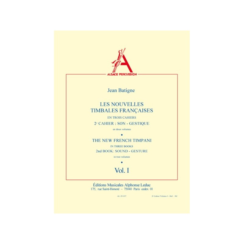 9790046290572AL29057 The New French Timpani 2, Vol.1