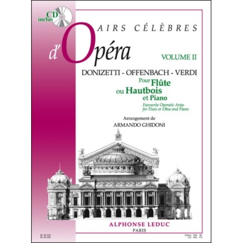 9790046293160AL29316 Airs Celebres D'Opera -Vol2