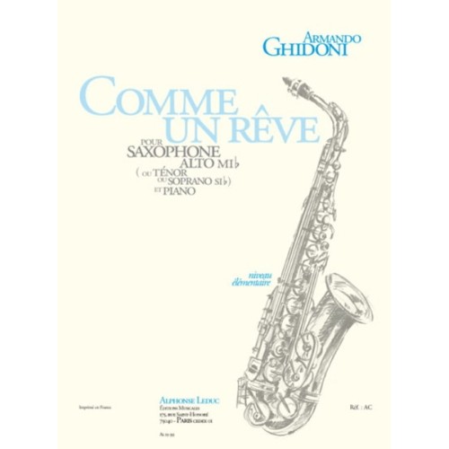 9790046293535AL29353 Comme Un Reve A