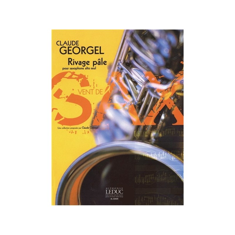 9790046304095AL30409 Rivage Pale pour saxophone alto solo