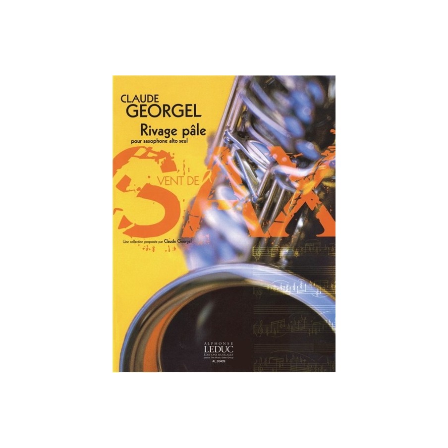 9790046304095AL30409 Rivage Pale pour saxophone alto solo