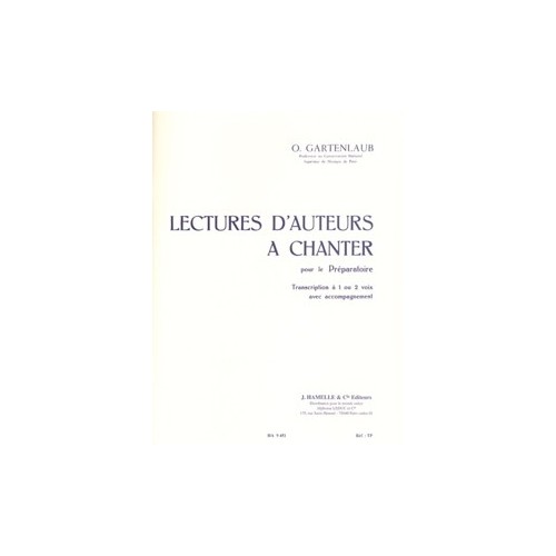 Lectures d'auteurs à...