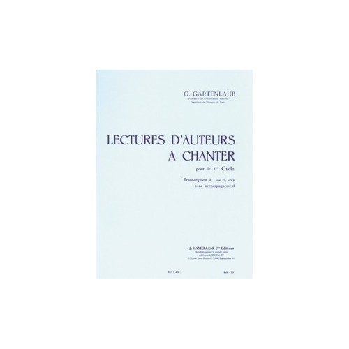 Lectures d'auteurs à...