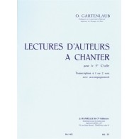 9790230794527ALHA009452 Lectures d'auteurs à chanter pour le 1er Cycle