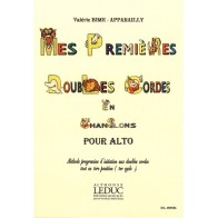 9790230795869ALHA009586 Mes premières Doubles Cordes en Chansons - Alto