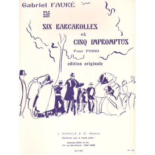 6 Barcarolles Et 5 Impromptus