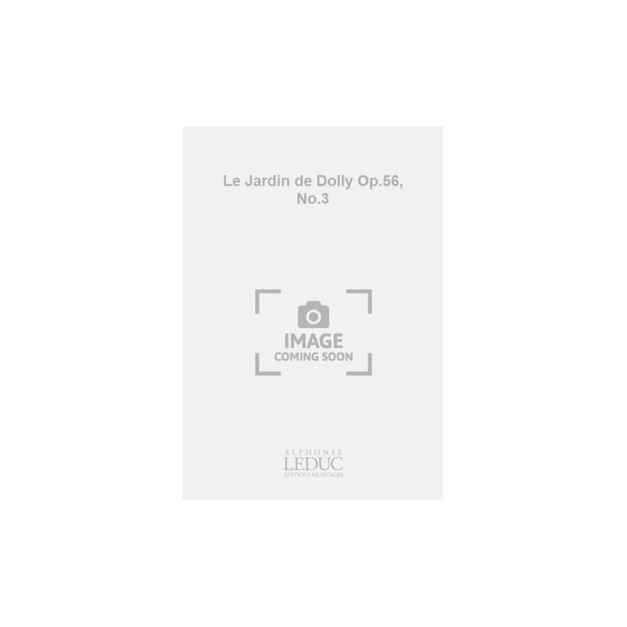 9790570693115ALHA09083 Le Jardin de Dolly Op.56, No.3