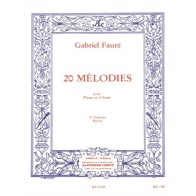 9790230791199ALHA09119 20 Mélodies - Mezzo - Vol. 2