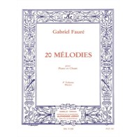 9790230791205ALHA09120 20 Mélodies - Mezzo - Vol. 3