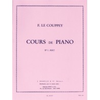 9790201641287ALHA09195 Cours de Piano 1: A.B.C. Methode pour Commencants