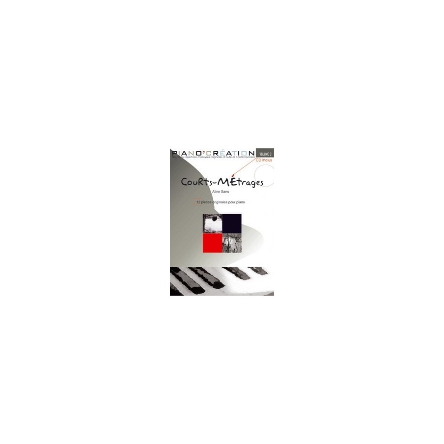 3554270520036HITPCPIACREVOL03 Piano Création Vol. 3: Courts-Métrages