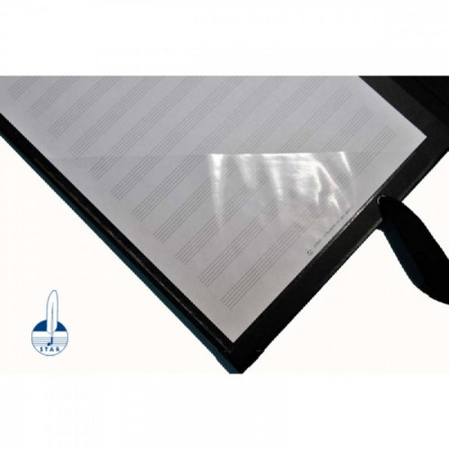 Porte Partitions pour Chorale avec Elastiques - Star
