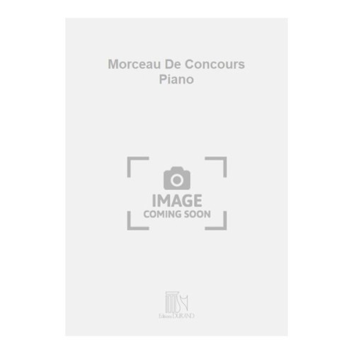 9790044014309DD_01407800 Morceau De Concours Piano