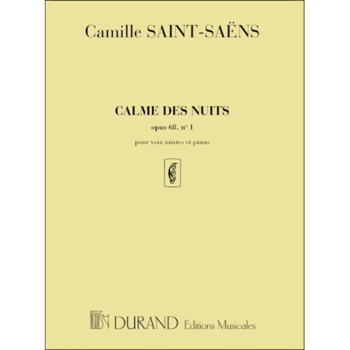 Calme des Nuits opus 68, no1