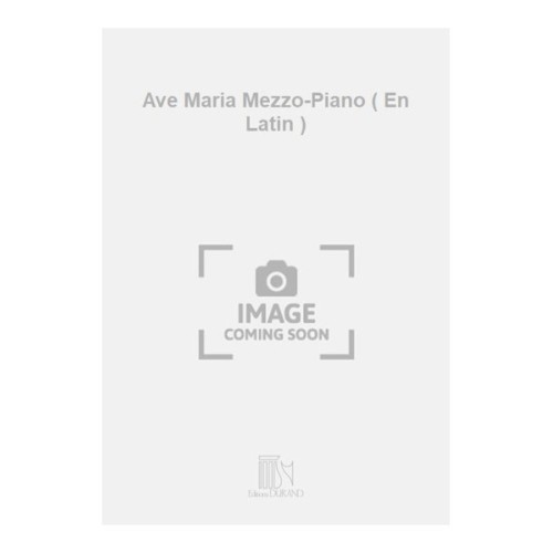 9790044058594DF_01310701 Ave Maria Mezzo-Piano ( En Latin )