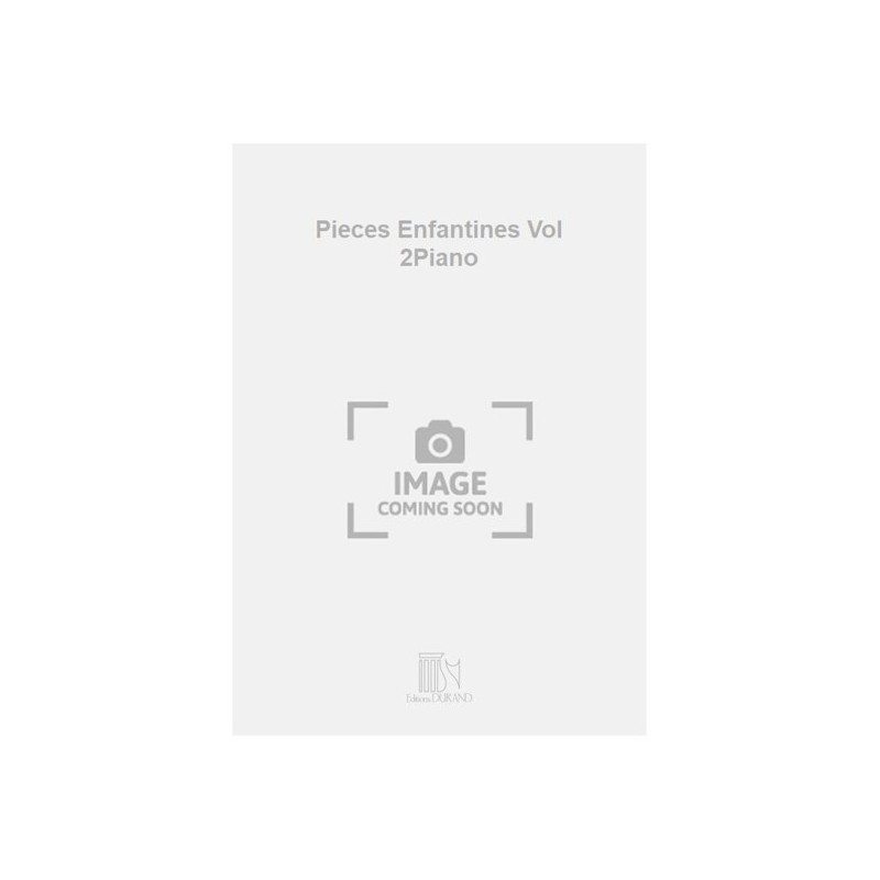 9790044061525DF_01339700 Pieces Enfantines Vol 2Piano